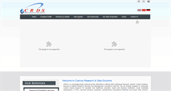 Desktop Screenshot of crdsglobal.com